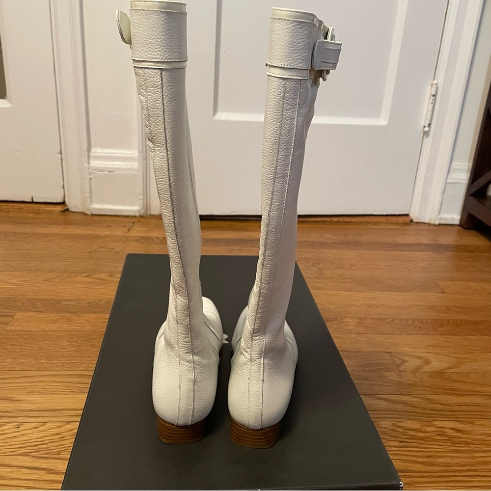 HP Fratelli Rossetti White Boots, Size 8, EU 38.5 - Picture 7 of 11